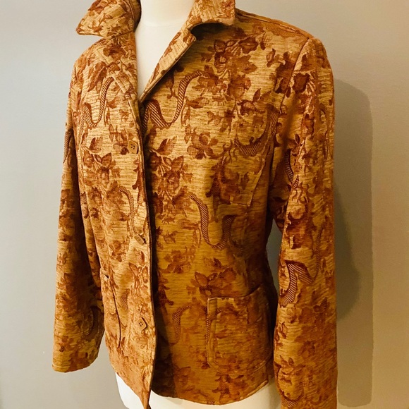 Vintage FDJ French Dressing Blazer Size M - Picture 2 of 4